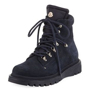 Moncler Men's Egide Suede Hiking Boots